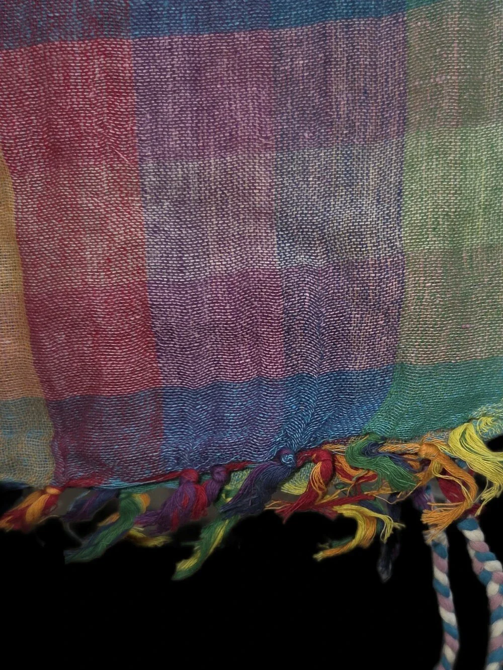Sylvia Rainbow Keffiyeh Tahrir Scarf 40